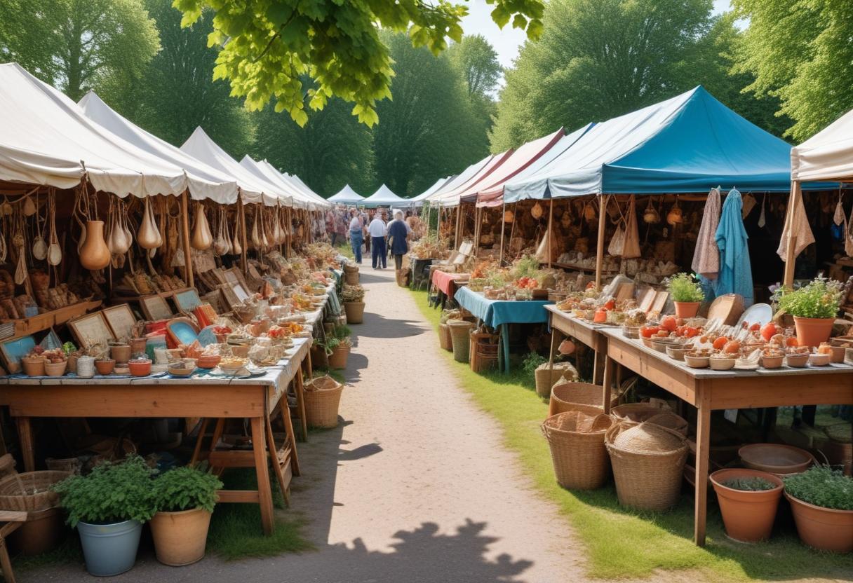 Loppis österlen illustration