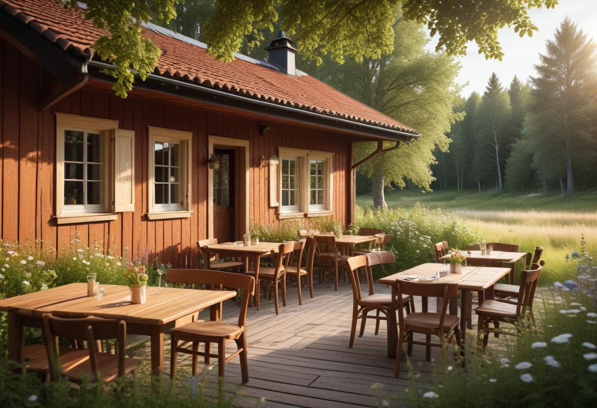 Upptäck god mat och mys på Brösarps Gästis! illustration