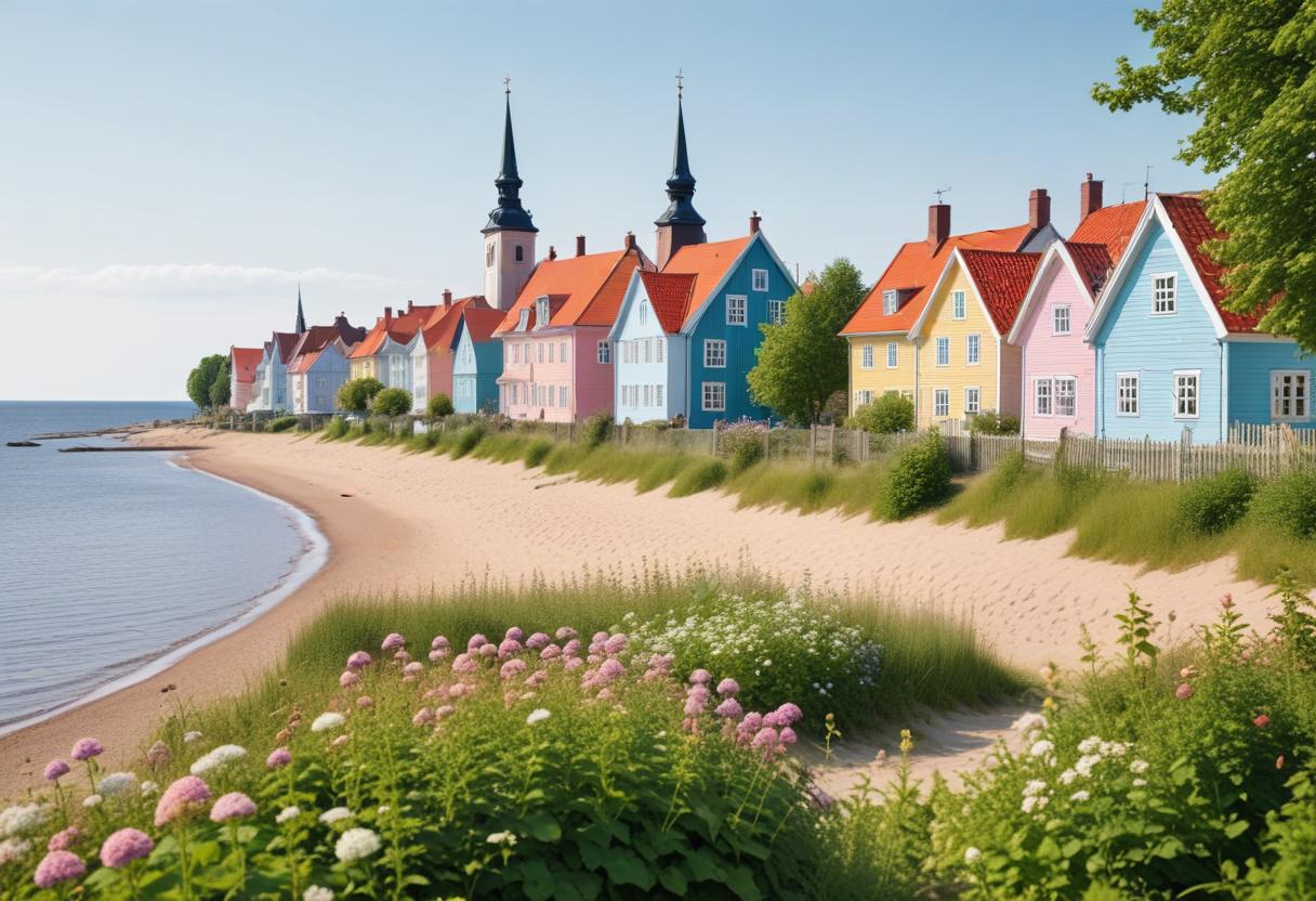 Upptäck det charmiga Simrishamn – en pärla vid kusten! illustration